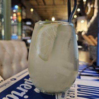 Limonada con jengibre